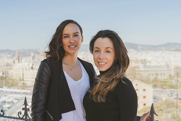 ilaria chiarcos y Marie Edery